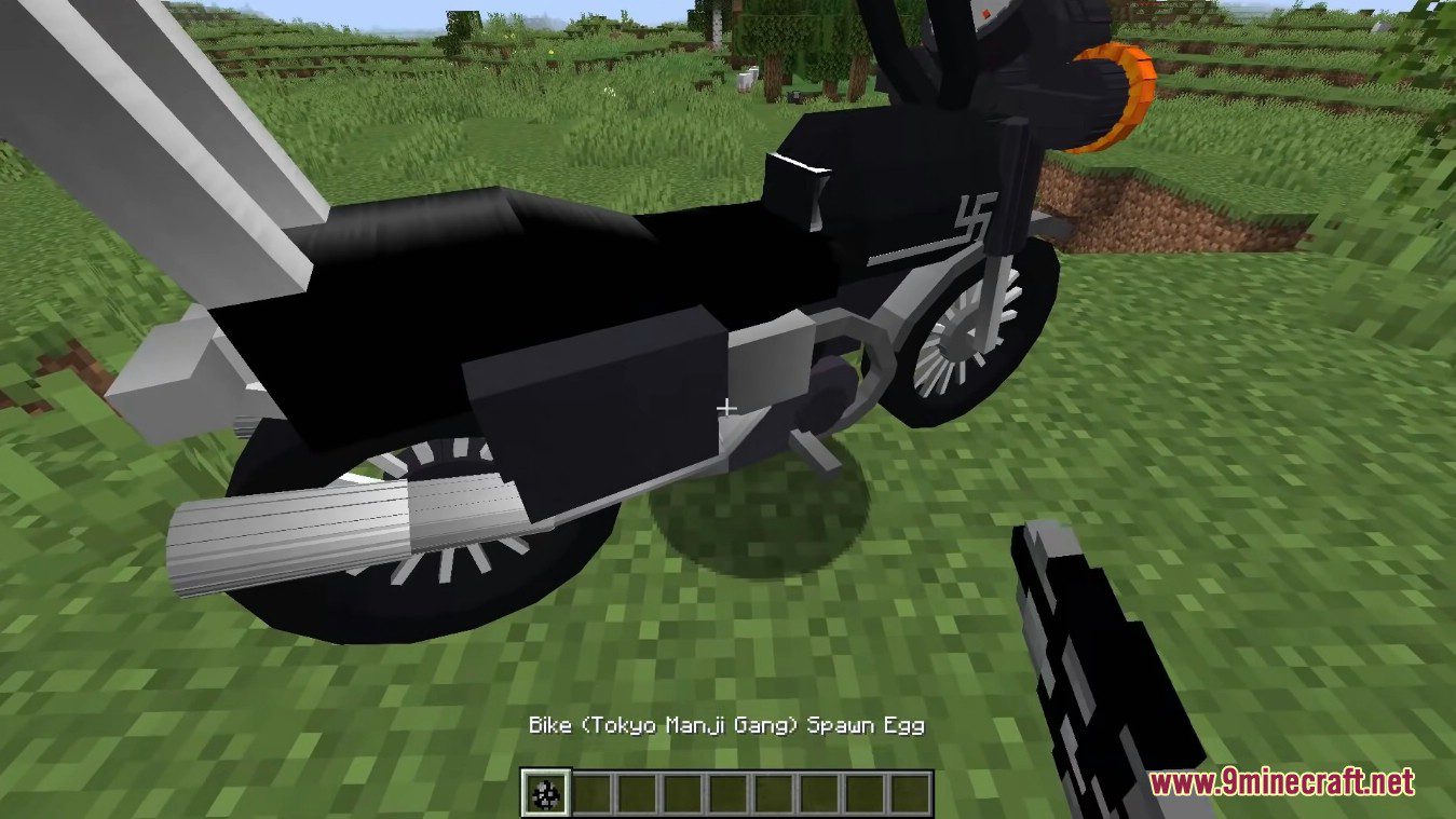 description_11 Tokyo Revengers Mod (1.16.5) - Банды, Мото, Бахадж, Майки