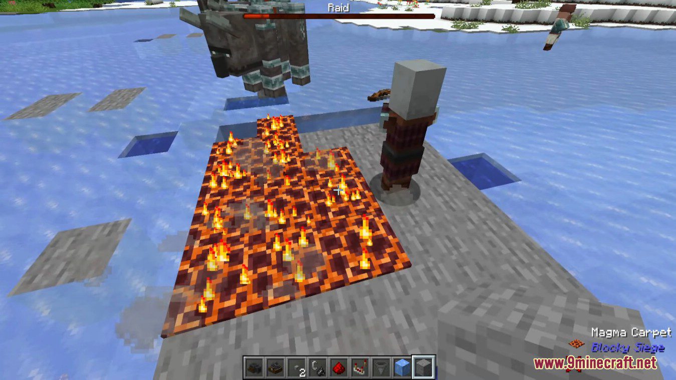 description_15 Blocky Siege Mod (1.19.2) - cannon, waho, mortar