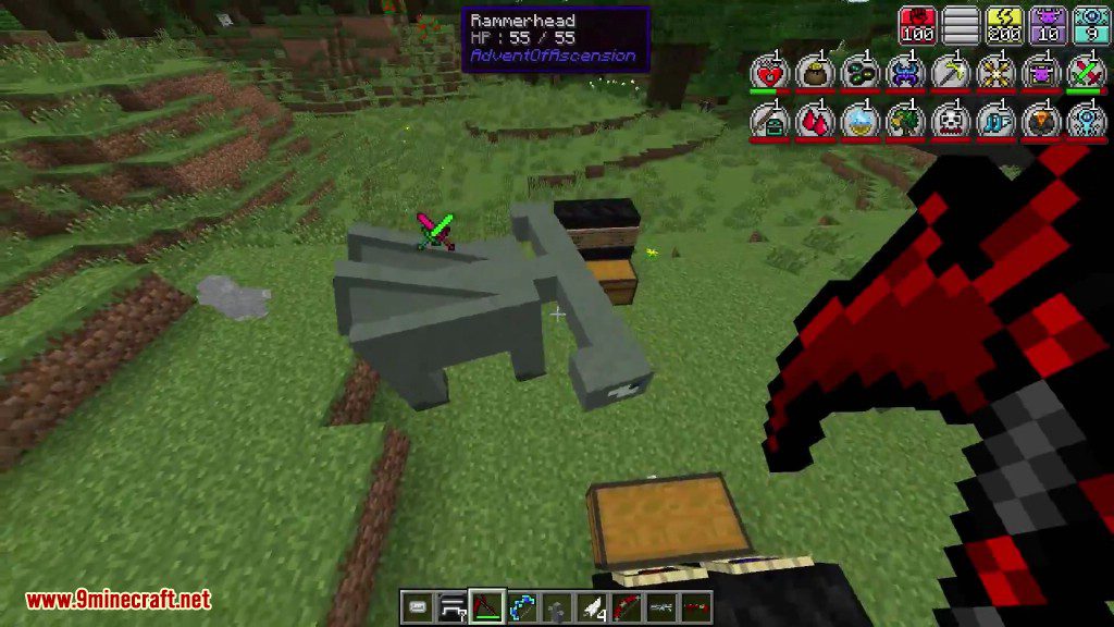 description_43 Advenimiento de Ascensión Mod (1.20.4) - Minecraft Nevermine