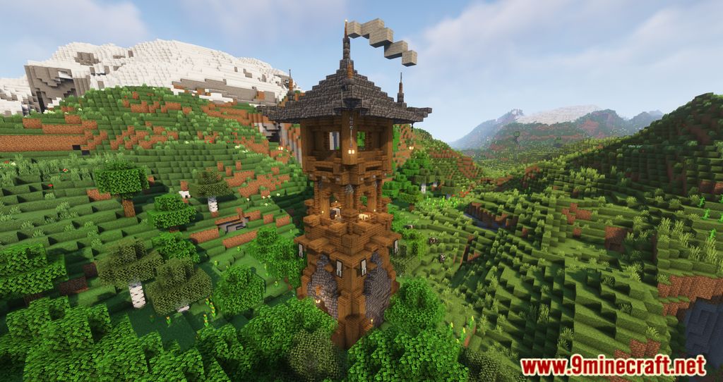 image 6 for Towns and Towers Mod (1.20.4) - The world is becoming more alive