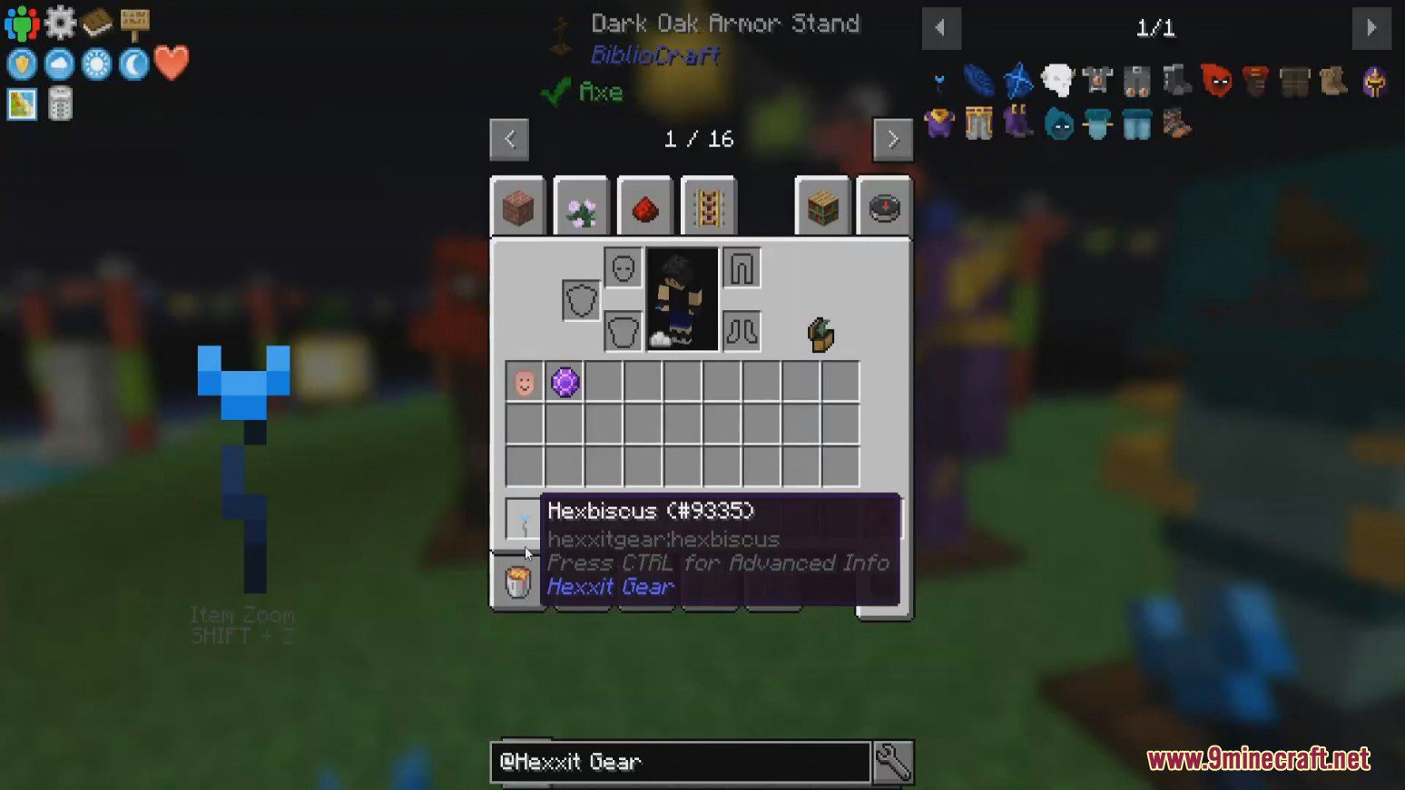 description_3 Hexxit Gear Mod (1.12.2) - Легендарная древняя броня