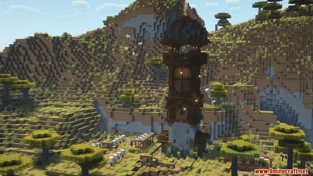 image 11 for Grand Capitals Mod (1.20.5) - преобразуйте постройки Minecraft