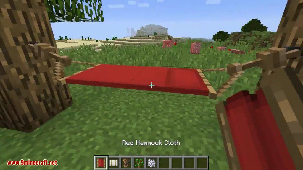 image 9 for Comfortable bed (1.20.4) - sleeping bag and hammock.
