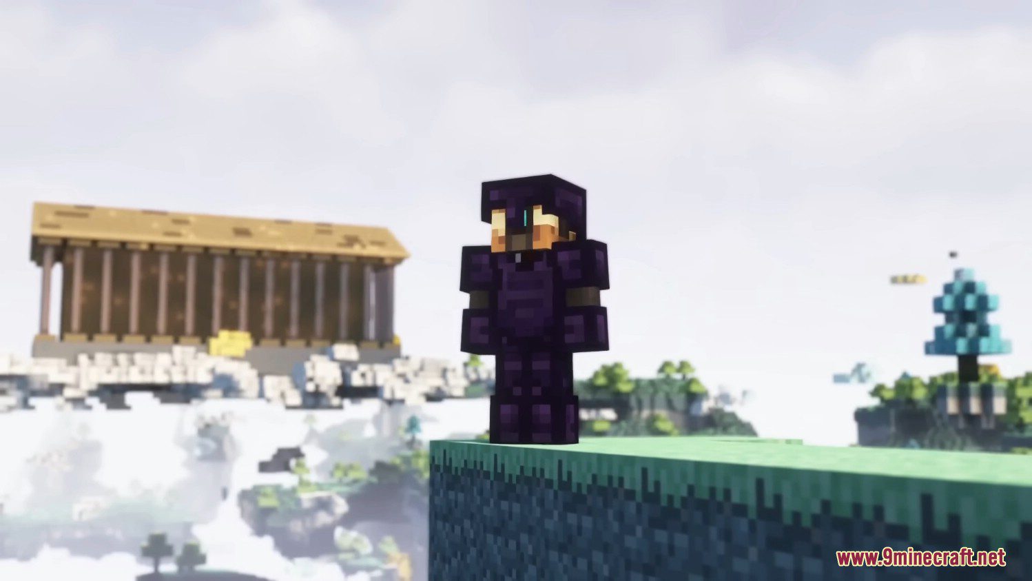 description_23 The Aether Mod 1.20.1 - Небесное измерение.