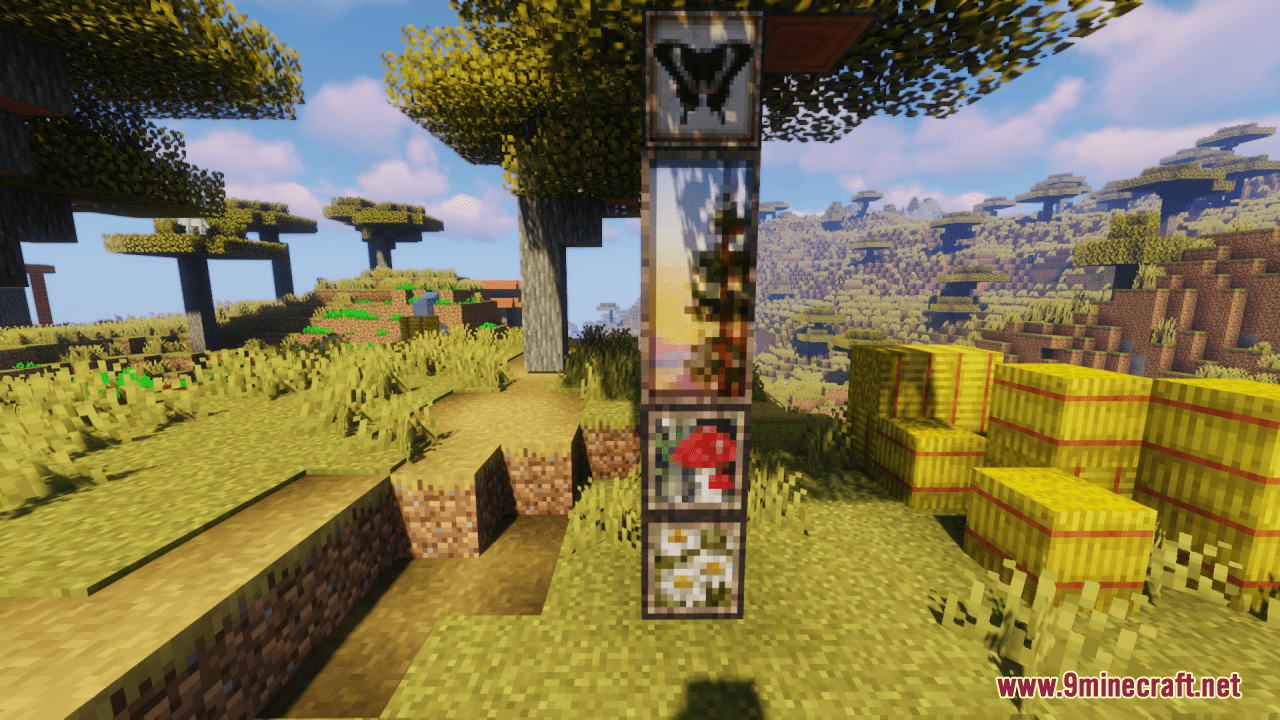 description_4 Cottagecore Paintings Resource Pack (1.19.4, 1.19.2) - Пакет текстур