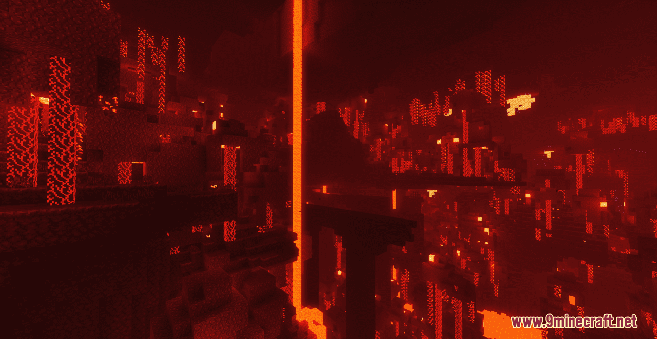 description_6 Glowing Effects Resource Pack (1.19.4, 1.19.2, 1.19) - Texture Pack