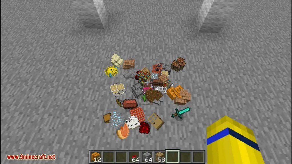 image 9 for  ItemPhysic Mod (1.20.4) - Анимация эпических падений