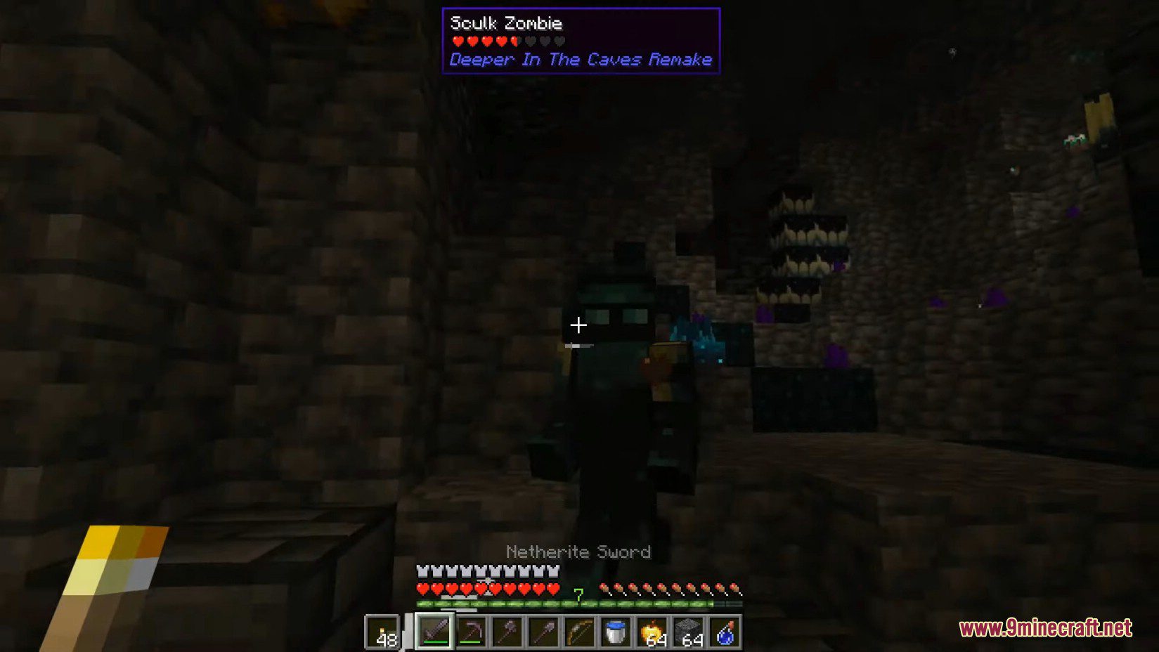 image 7 for Deeper in The Caves Mod (1.18.2) - самый страшный бык в истории