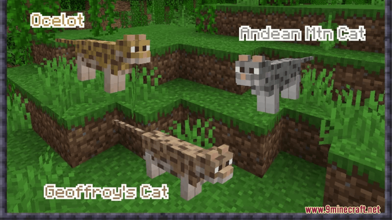 description_12 Cyber's Original Ocelots Resource Pack (1.19.4, 1.19.2) - Текстур-пак