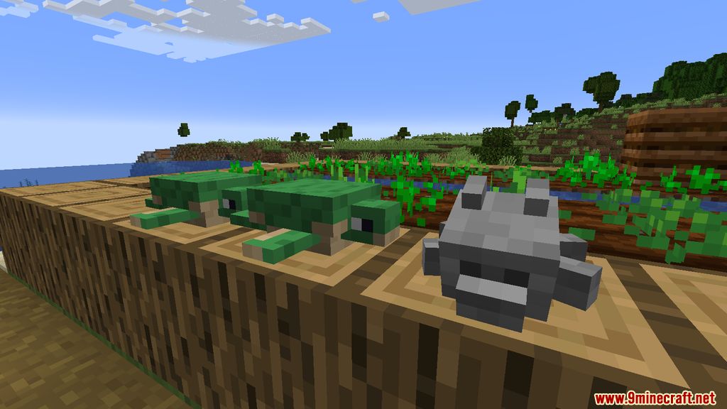 description_1 Mod Mob Scarecrows - entities protecting farms