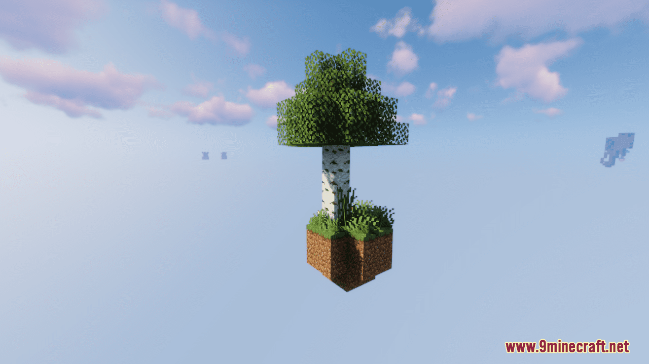 description_5 Карта The Block In The Sky (1.20.4, 1.19.4) - пользовательские достижения и многое другое