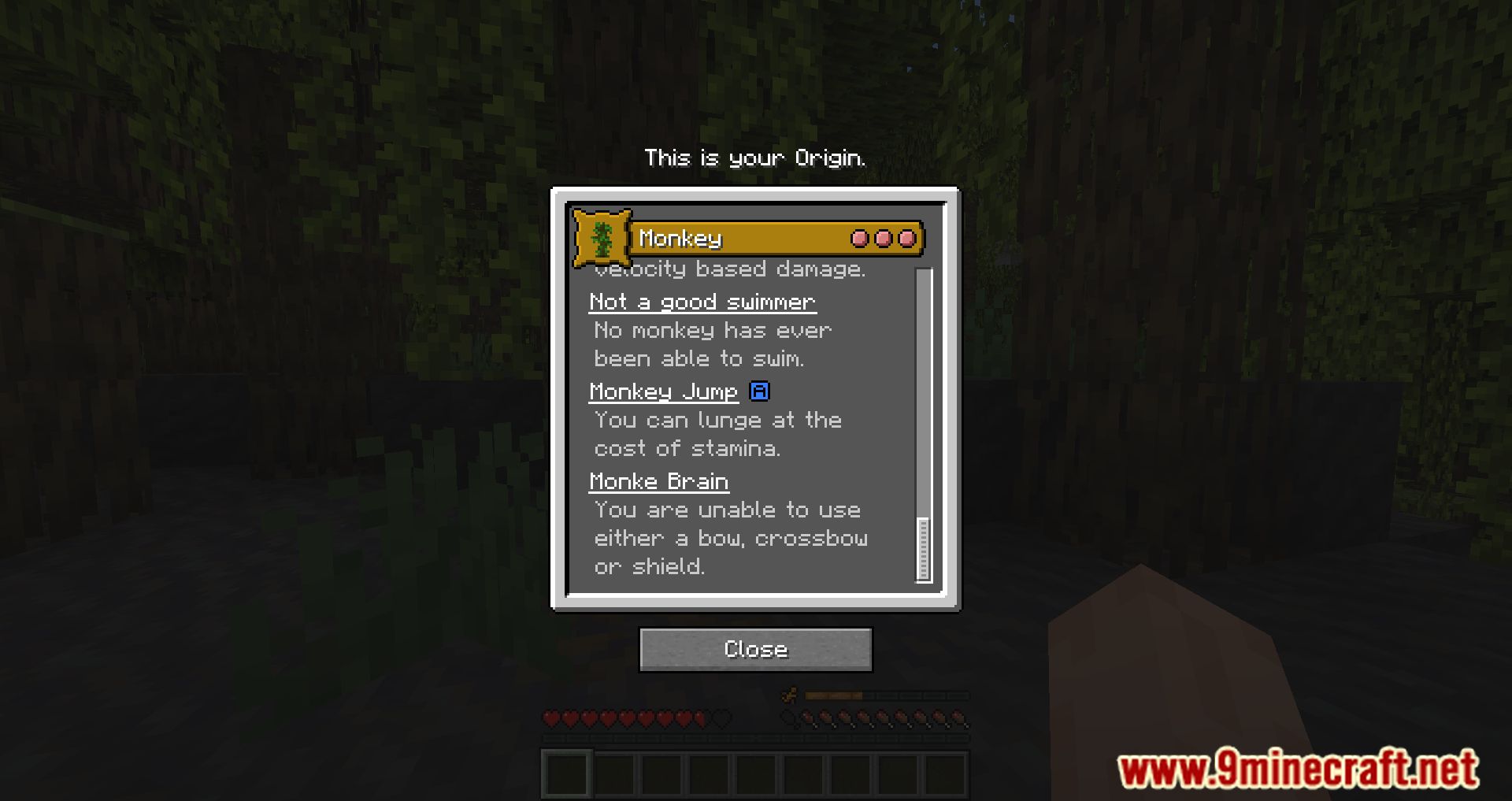 Imagen 16 para Animal Origins Mod (1.20.6) - ¡Conviértete en un animal!