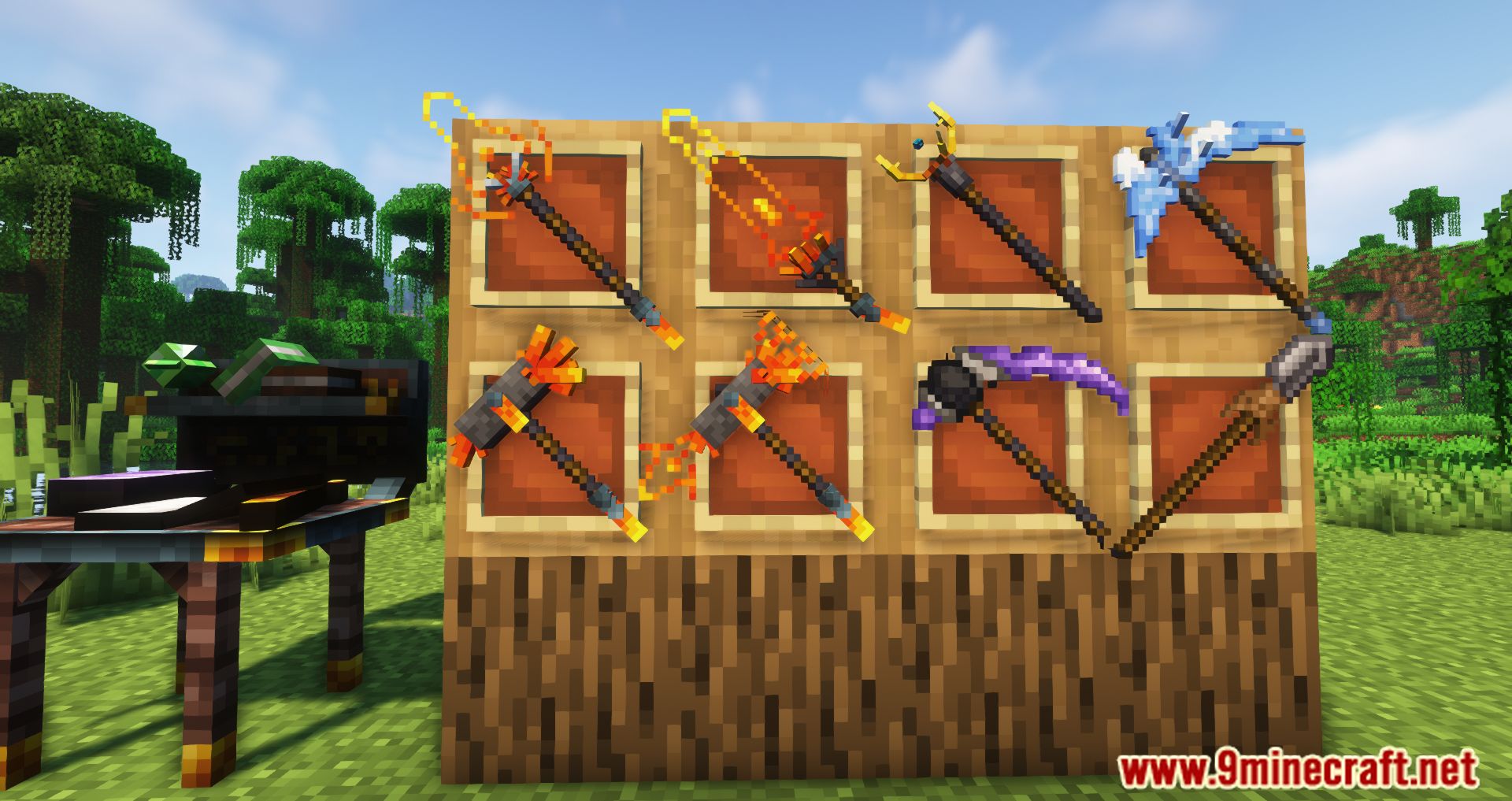 image 13 for More RPG style weapon modes (1.20.4) - a wide selection of weapons