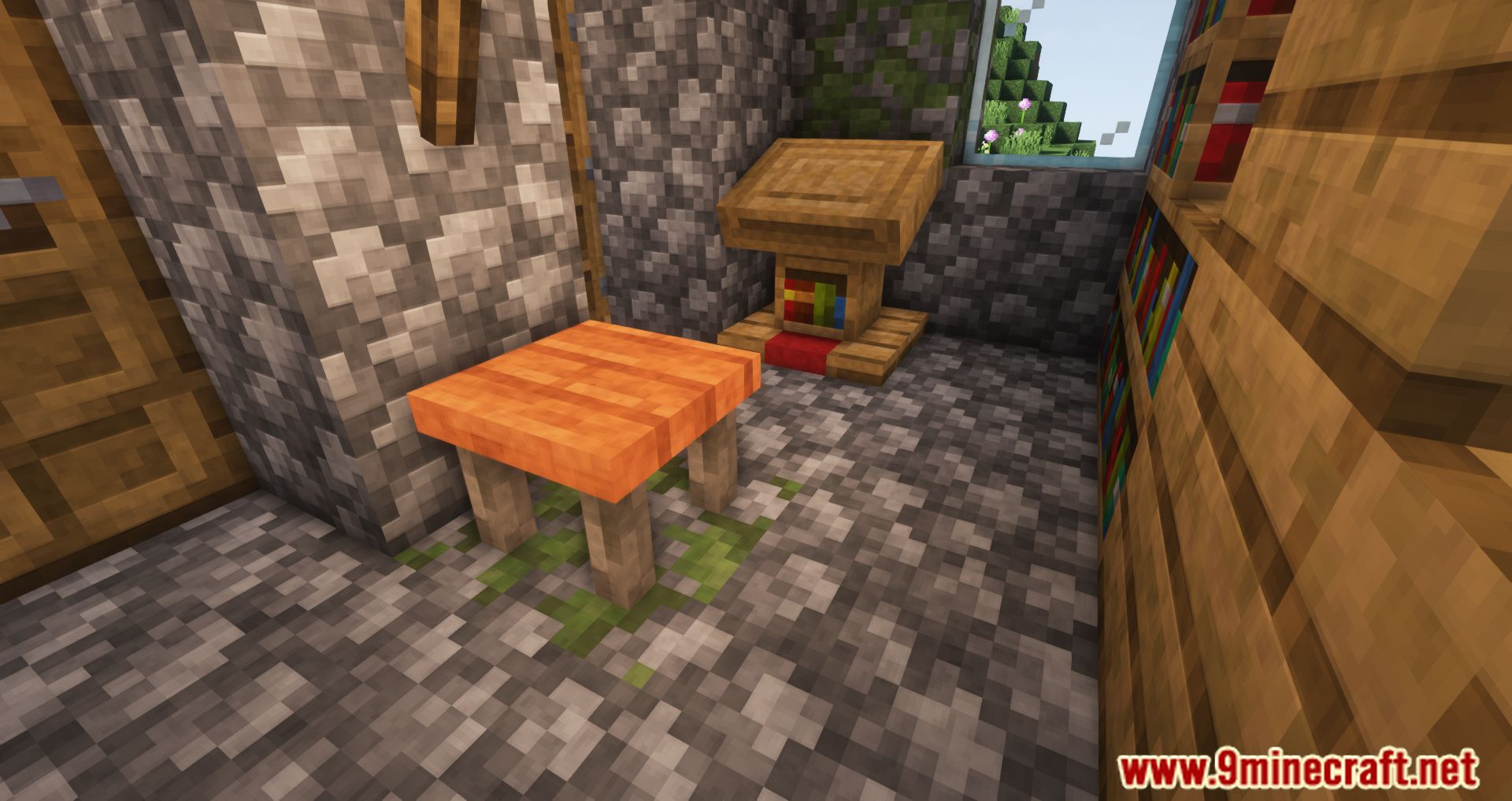 image 2 for Reeves' Furniture Mod (1.20.4) - brings decorative elements to the game