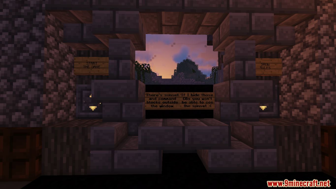 description_1 Mapa de Resident Evil 7 para Minecraft Blackjack 1.15.2