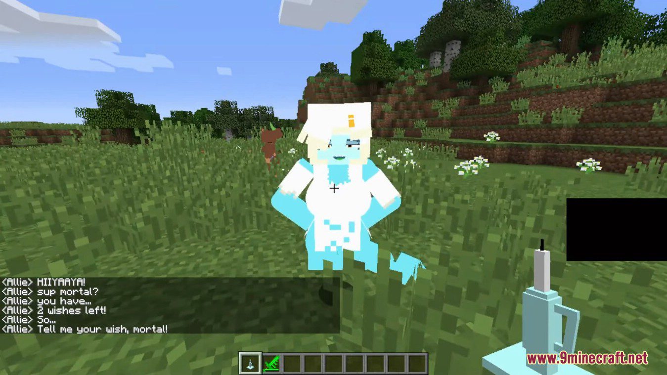 description_1 Allie Mod (1.12.2) - Beautiful lamp goddess