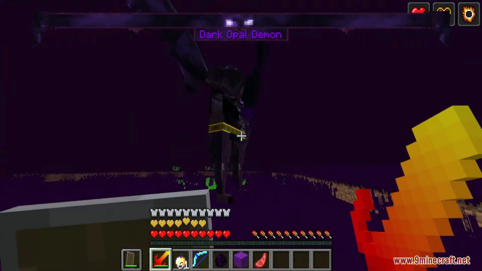 description_13 Ultimate Ore Mod 1.12.2 - Dark Opal Demon Boss