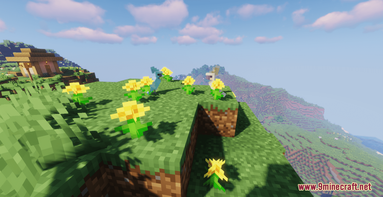 description_10 Aesthetic Birds Resource Pack (1.19.4, 1.19.2, 1.19) - текстурный пакет