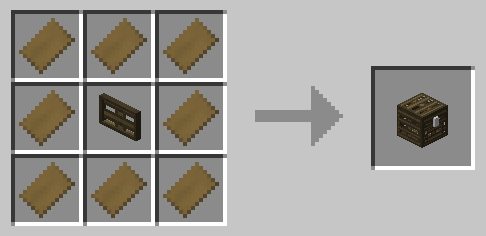 description_19 Мод BiblioCraft (1.12.2) - Подставка для доспехов, книжная полка.