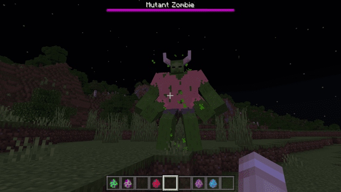 image 1 for Complemento BioUndead Zombies (1.20) - MCPE/Bedrock Mod