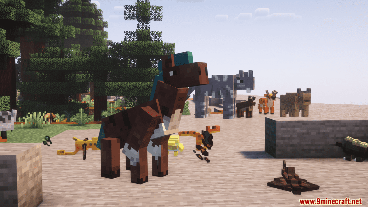 image 18 for Aardvark's Weird Zoology Mod (1.20.1) - 60+ unique creatures
