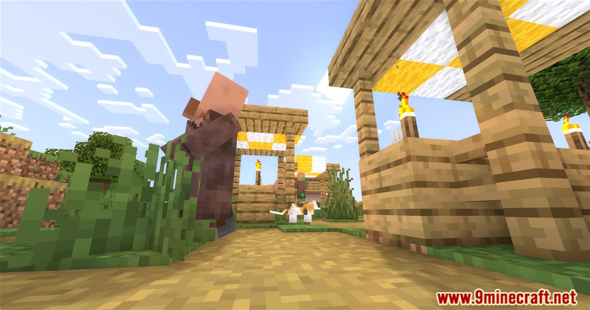 image 9 for What42's Shader Base Shaders (1.20.4) - universal, unobtrusive shaders, similar to vanilla shaders.