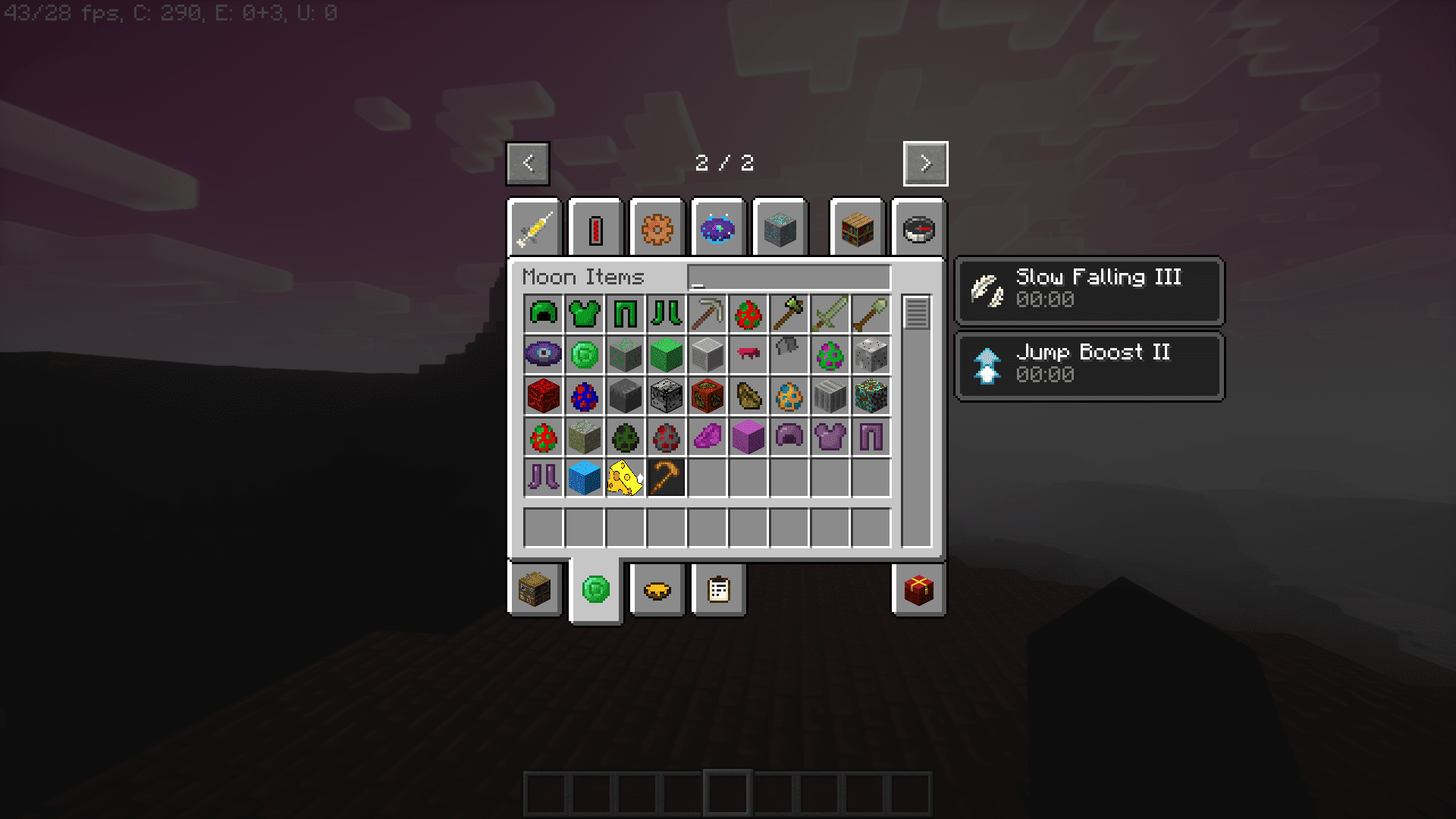 description_16 Lunar Models 1.20.1 - измерение новолуния