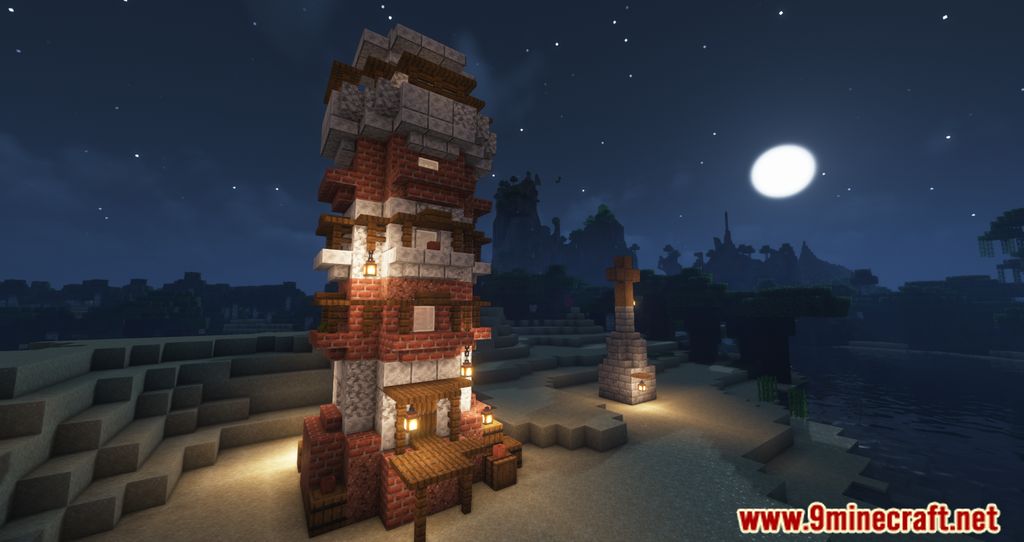 description_18 Towns and Towers MOD - making the world more alive