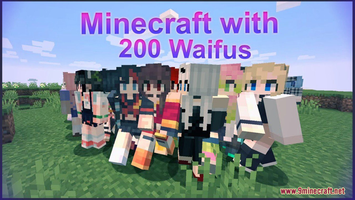 description_16 Waifucraft Mod 1.18.2 - Novias en anime y juegos