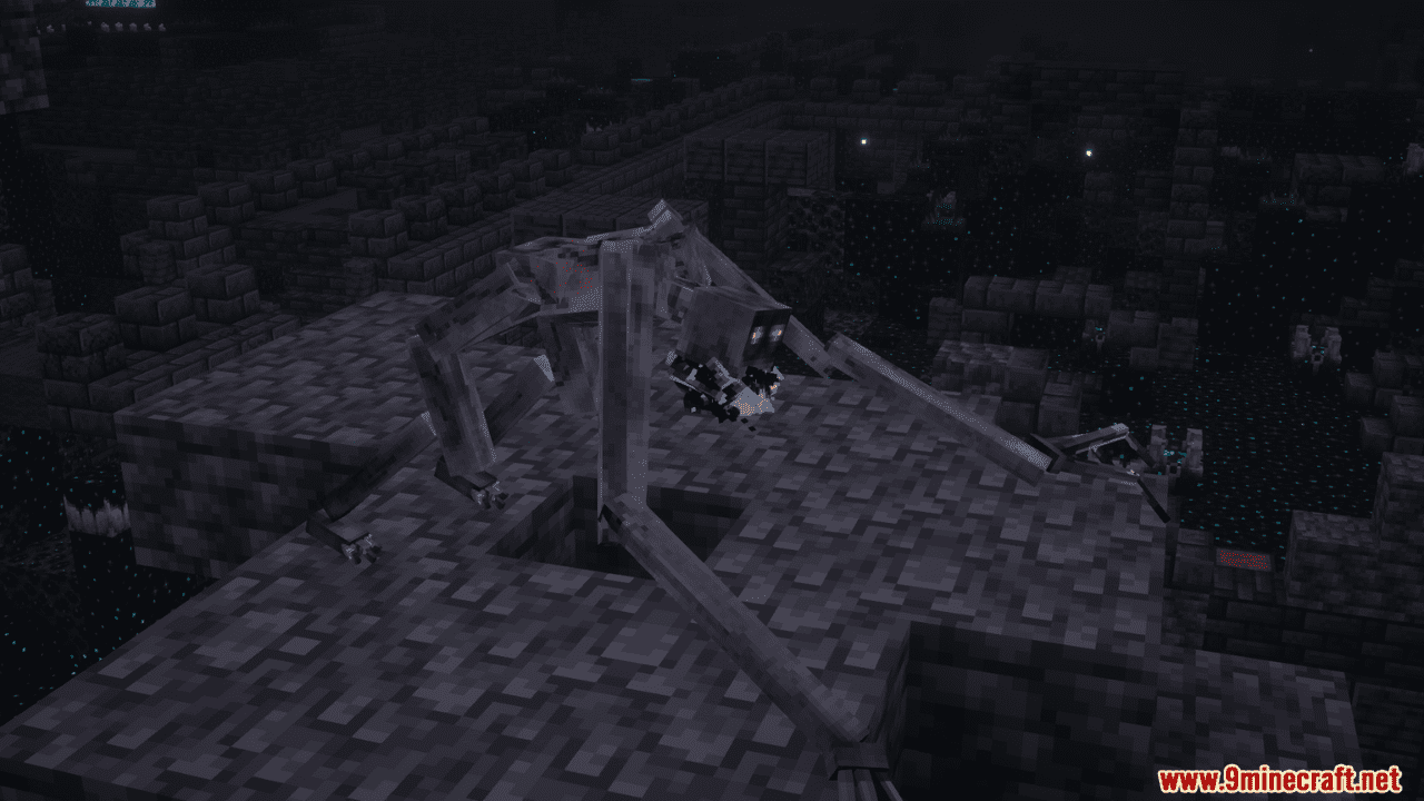 image 3 for  The Rake Dweller Mod (1.19.2) - Вражеские гуманоиды охотятся на игроков.