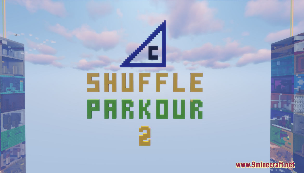 description_0 Maps Shuffle Parkour 2 (1.20.4, 1.19.4) - as far as possible