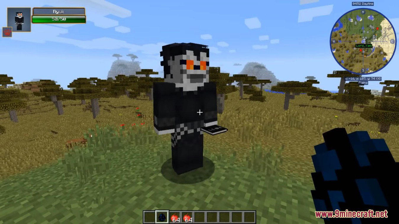 description_1 Tamashi's Death Note Mod (1.19.2) - Become a God