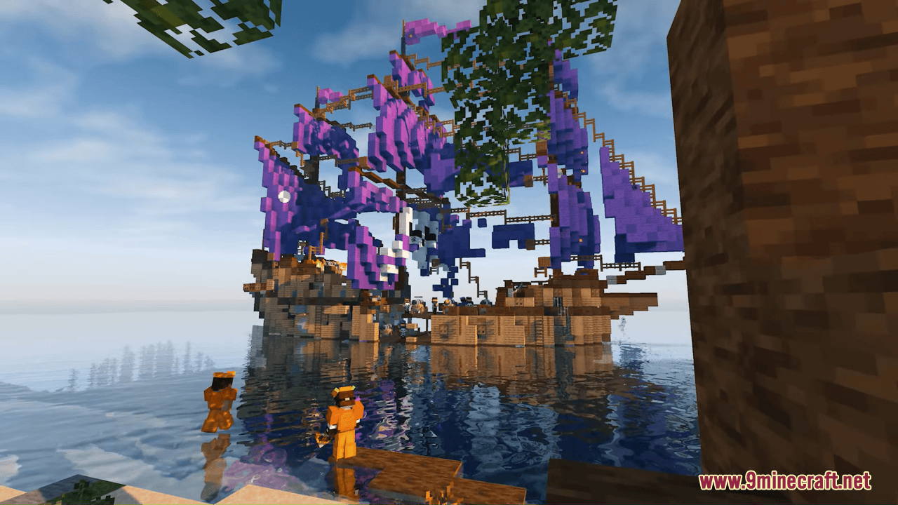 description_9 Crafty Cannoneers Map (1.20.4, 1.19.4) - Pirate Wars