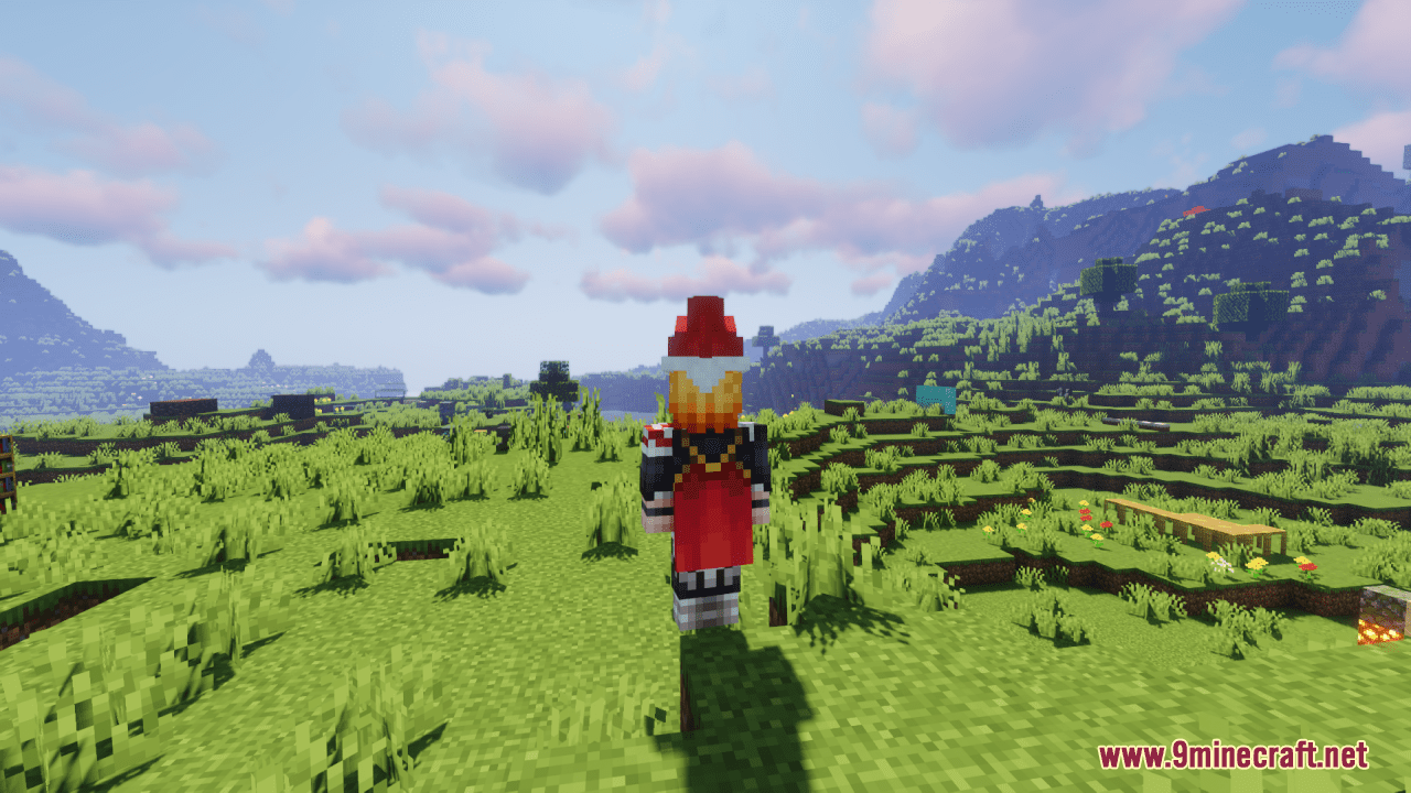 description_5 Christmas Hat's Resource Pack (1.20.4, 1.19.4) - текстур-пак