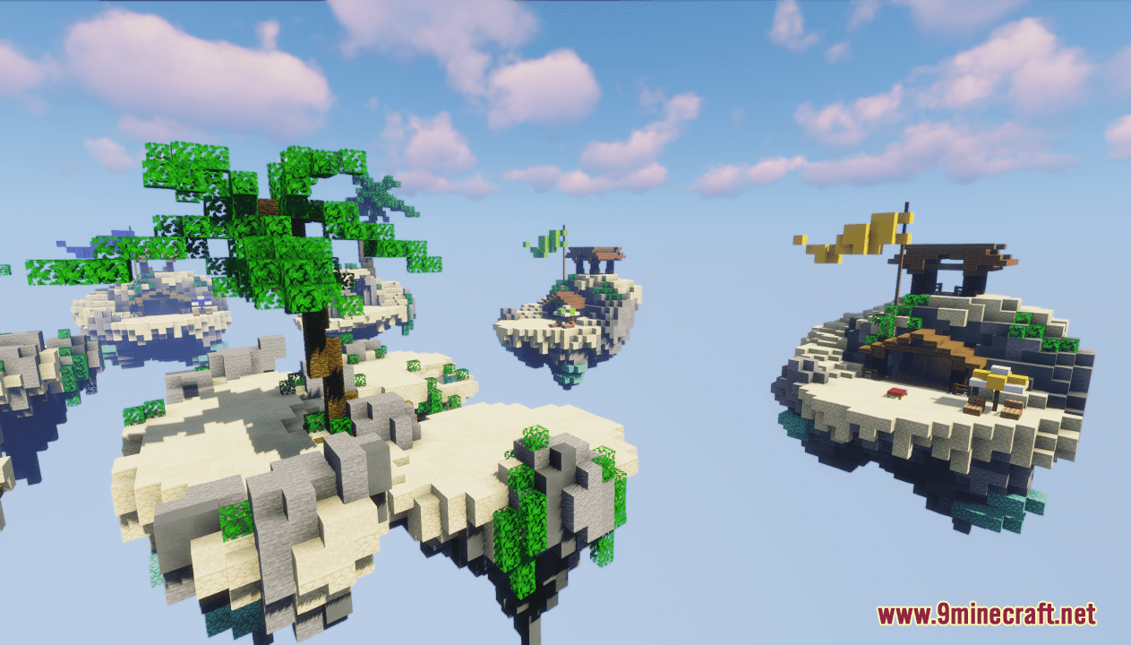 image 3 for Карта Lighthouse Bedwars (1.20.4) - Знаки победы
