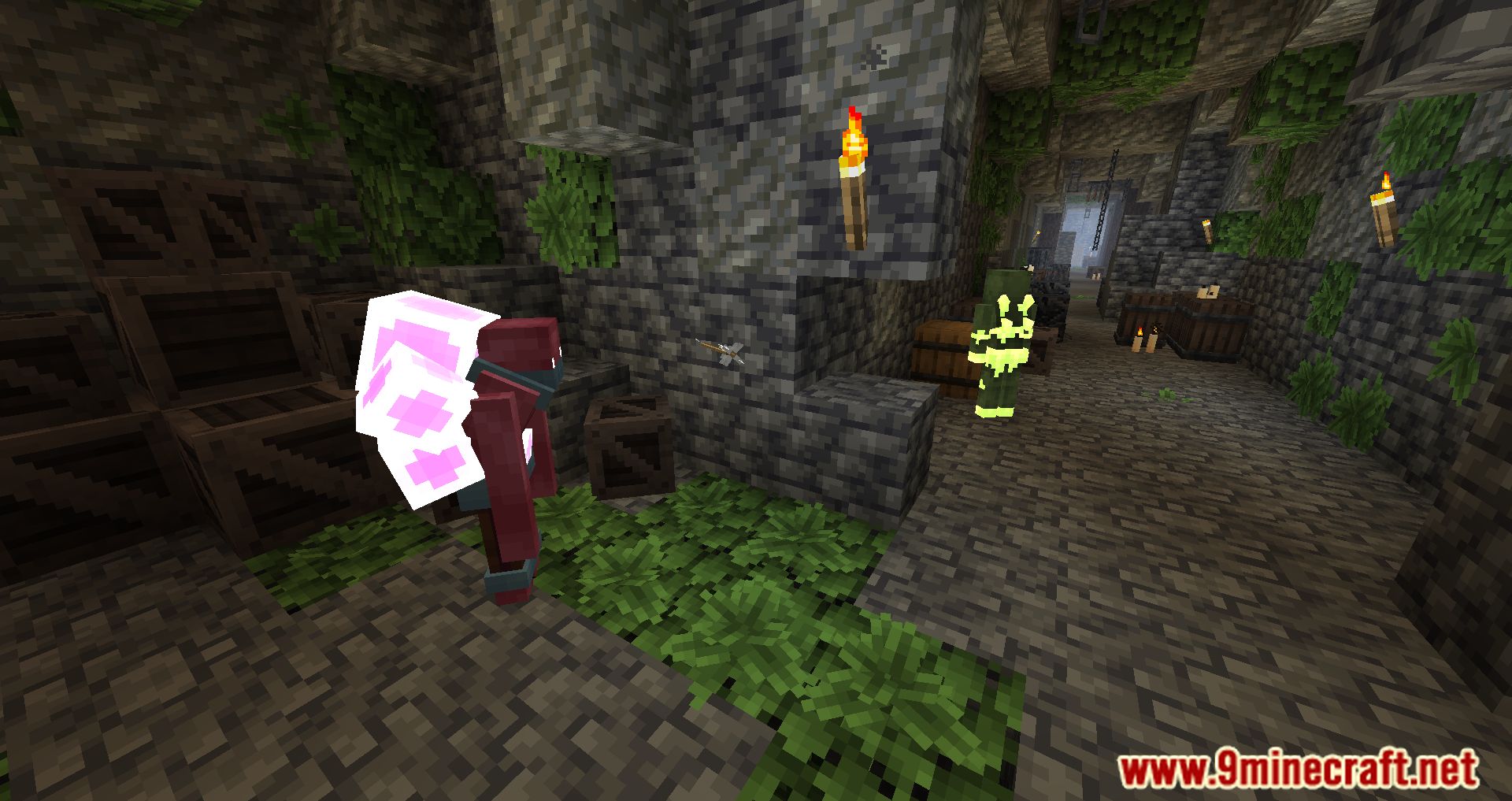 description_8 Mine Cells Mod 1.20.1 - Play Dead Cells in Minecraft.