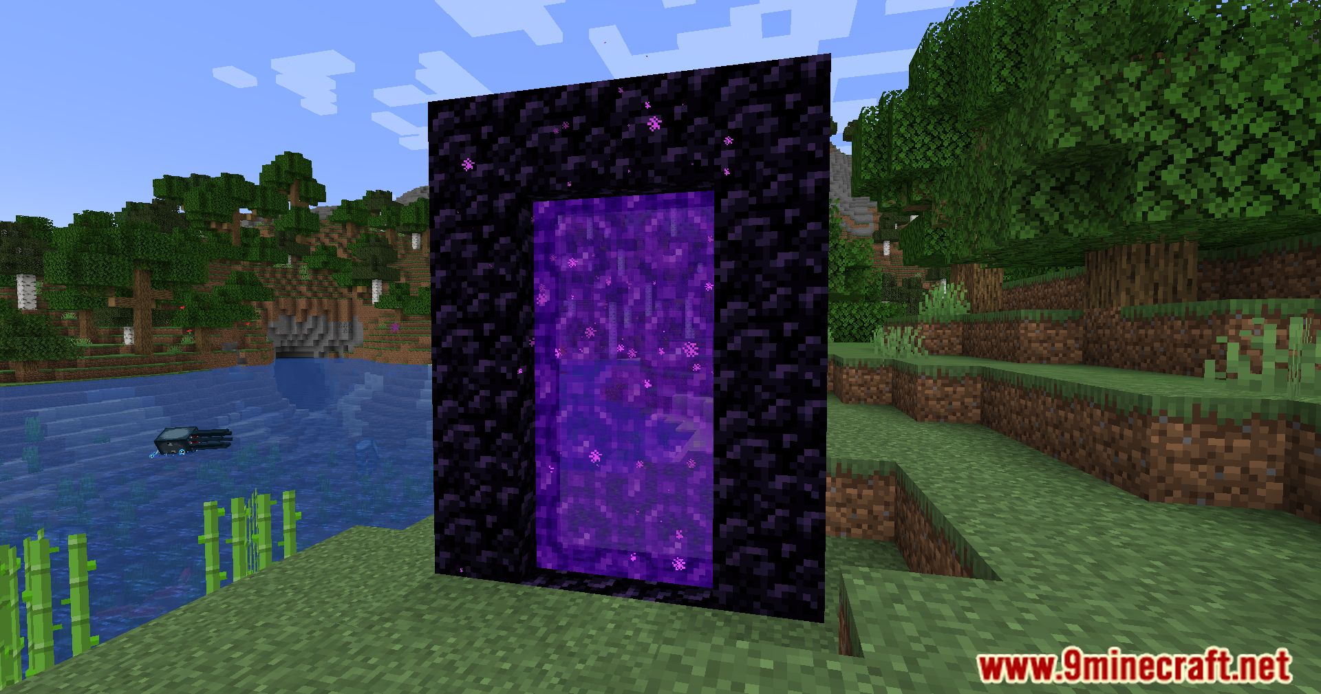 description_1 Dimension Access Manager Mod (1.20.4) - Managing dimensions, customizing the Minecraft world!