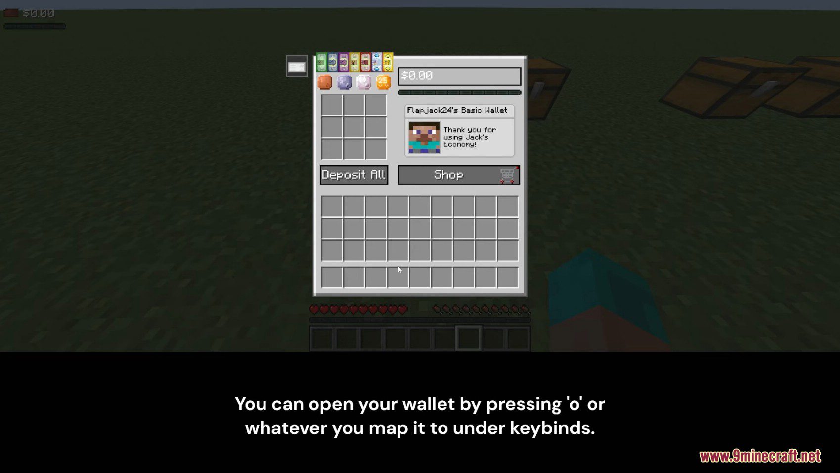 description_3 Jack's Economy Mod 1.20.1 - валюта для мод-паков