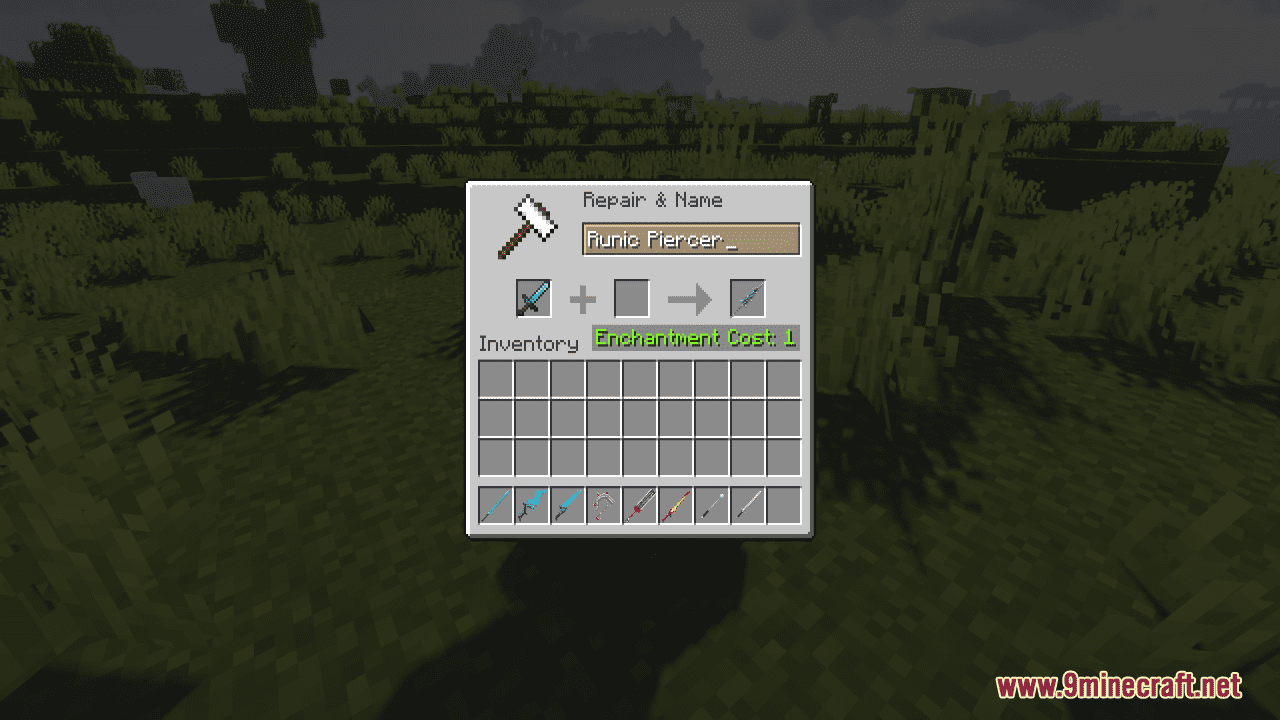 description_16 3D Weapons CIT Resource Pack (1.19.4, 1.19.2) - Пакет текстур