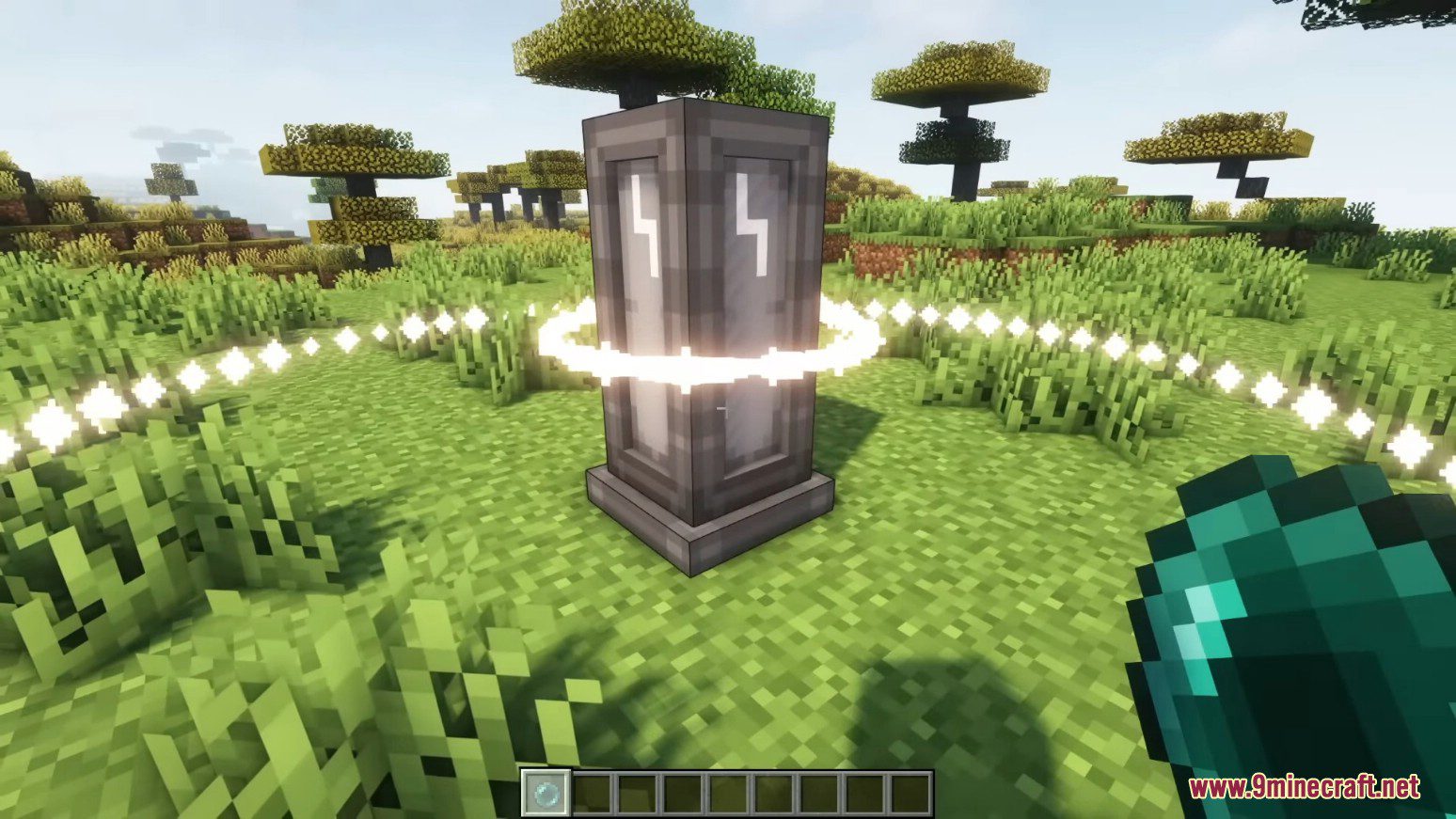 description_1 Respawn Obelisks Mod 1.20.1 - remakes the respawn system in Minecraft