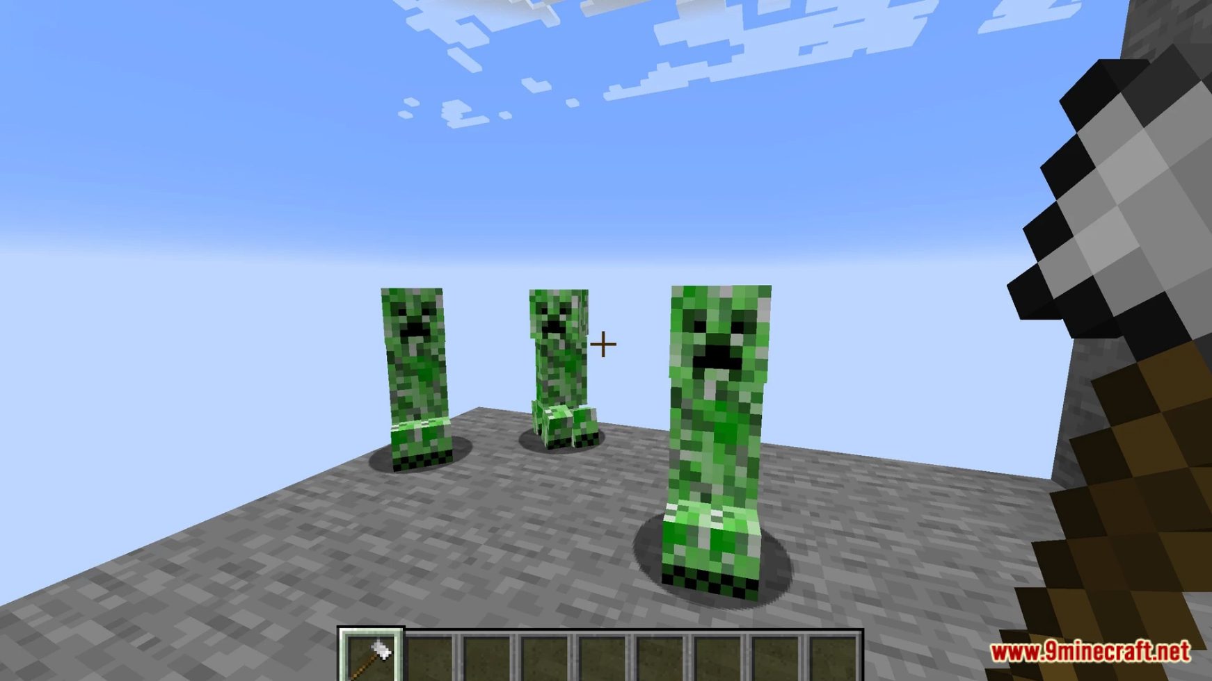 description_9 Super Weapons Data Pack (1.20.2, 1.19.4) - Unleash the power of myths in Minecraft!