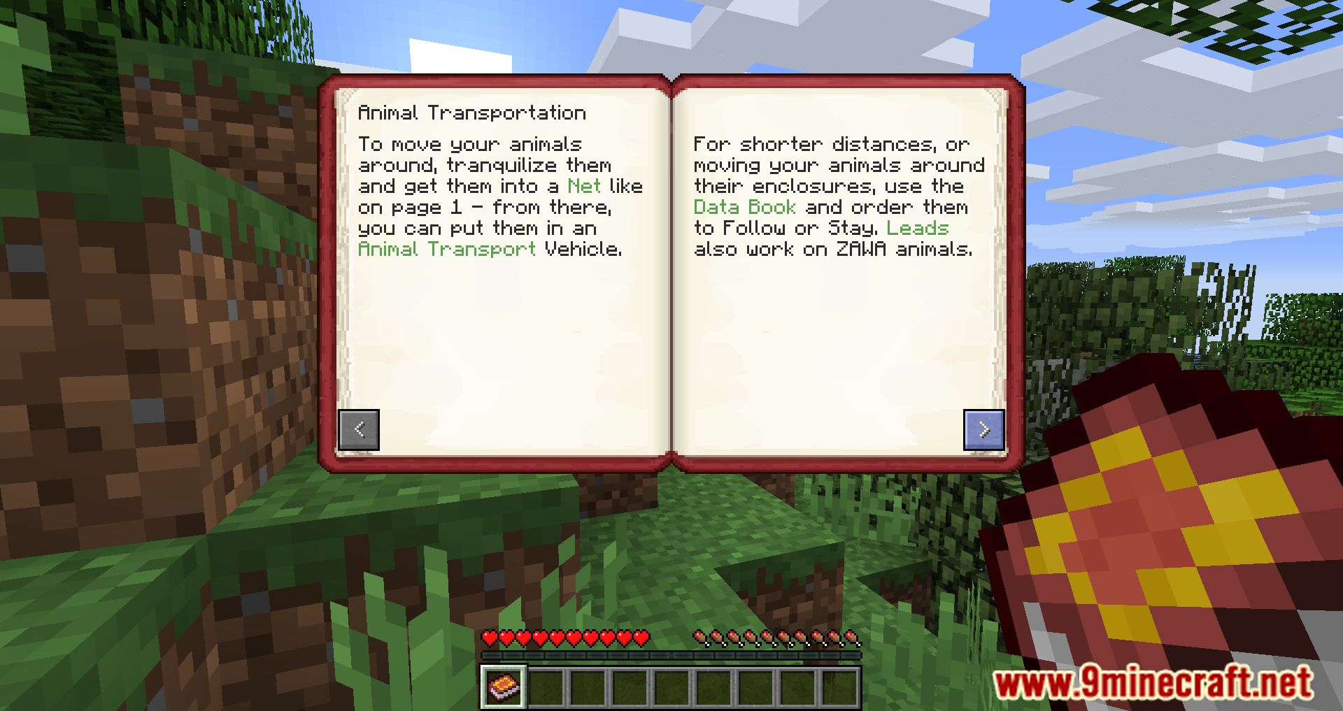 description_6 Zoo & Wild Animals Rebuilt ZAWA Mod (1.12.2) - Zoo y animales salvajes Mod