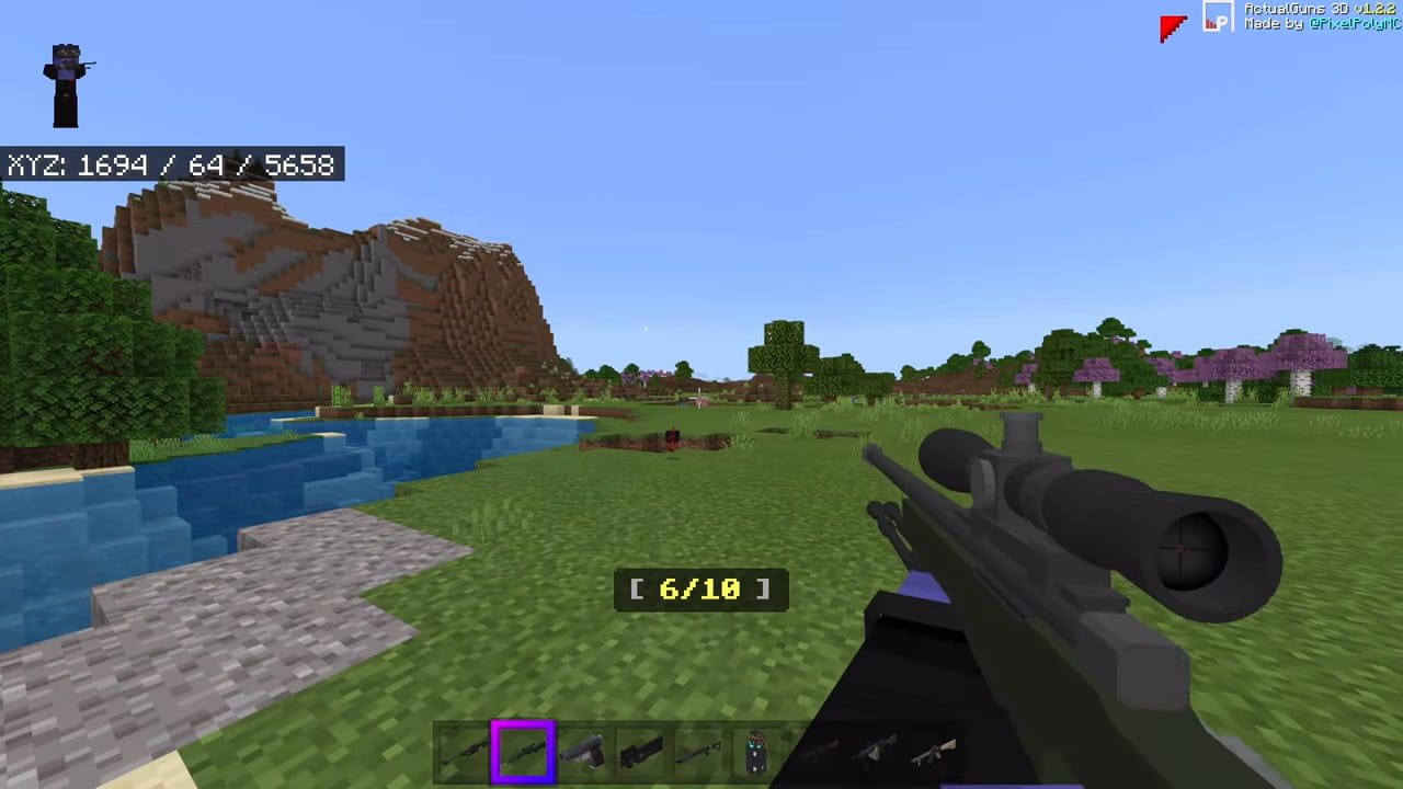 image 20 for Дополнения Real Weapon 3D (1.20) - Modern Warfare, AWP, Barrett, Benelli.