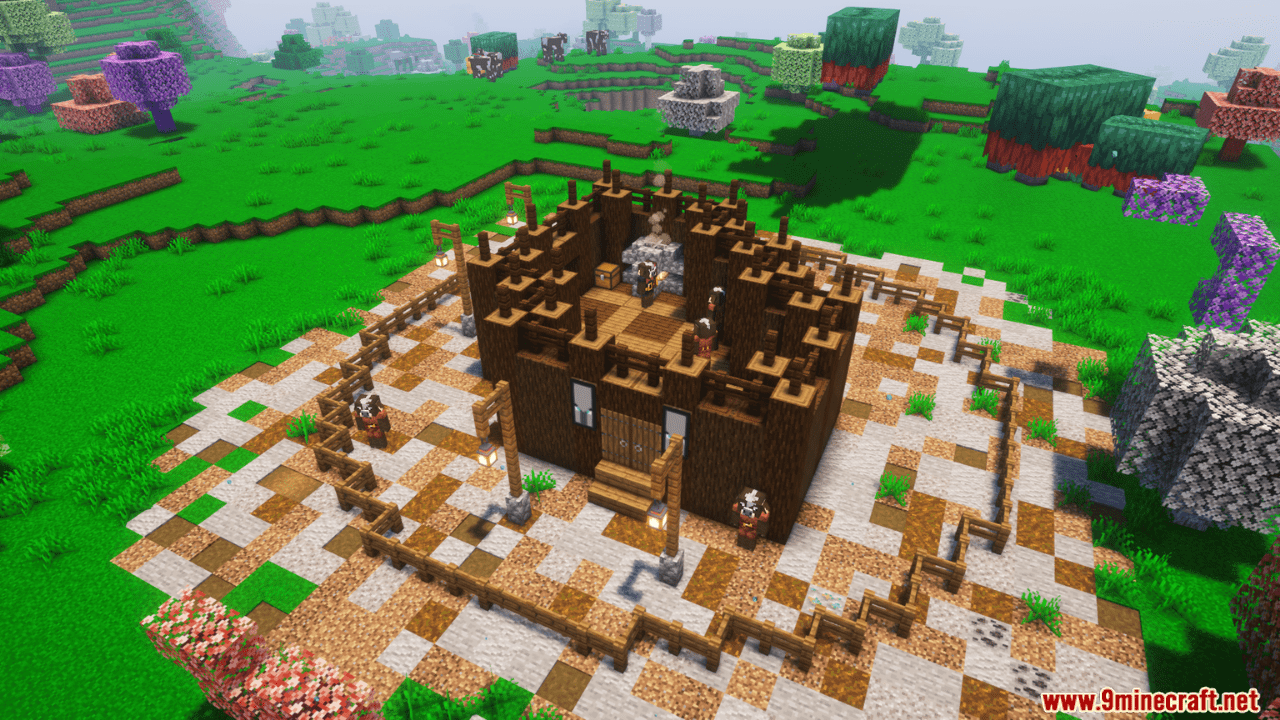 image 6 for Bloxy Structures Mod (1.20.1) - New structures and bosses.