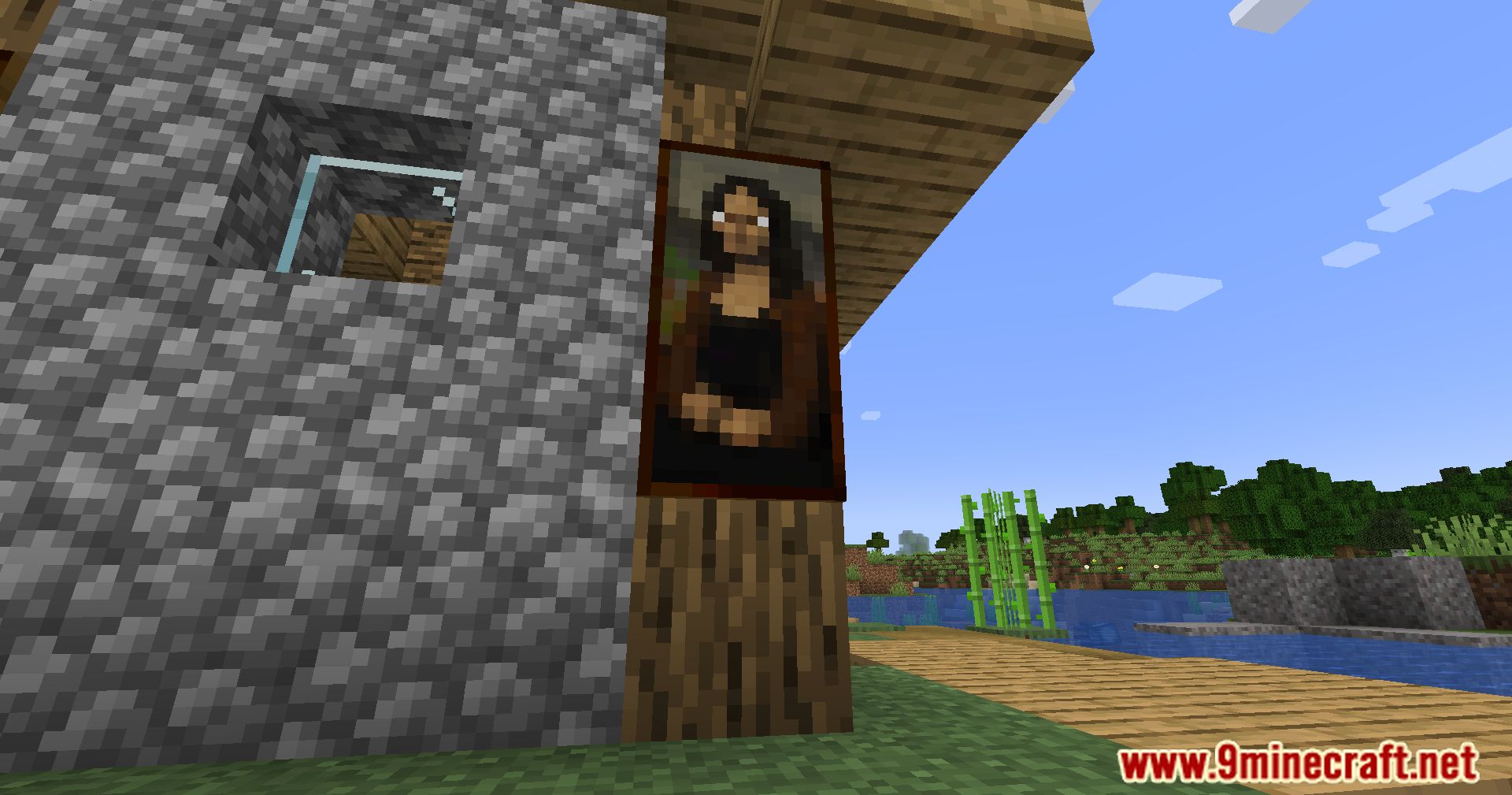 image 6 for MC Style Paintings Mod (1.20.4) - Accept the artistic expression and decorate your Minecraft world.