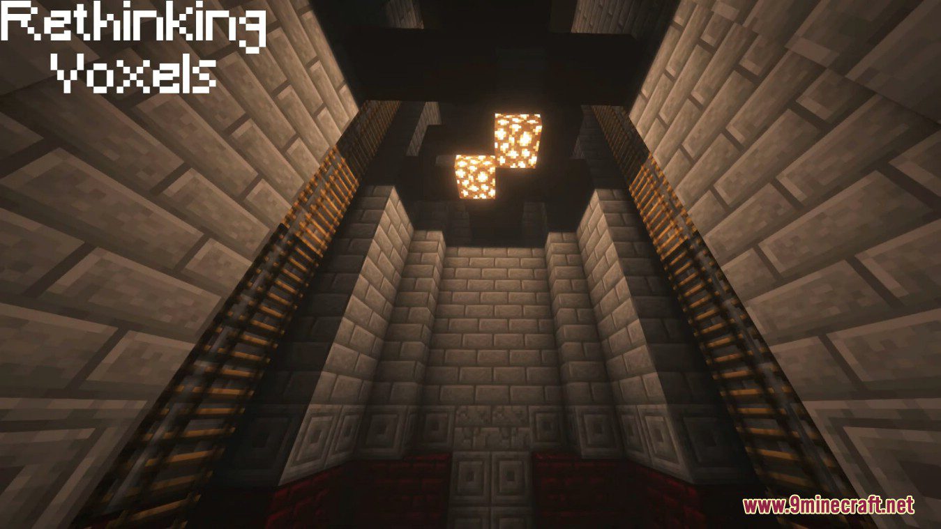 description_14 Rethinking Voxels Shaders 1.19.3 - Цветной свет, резкие тени
