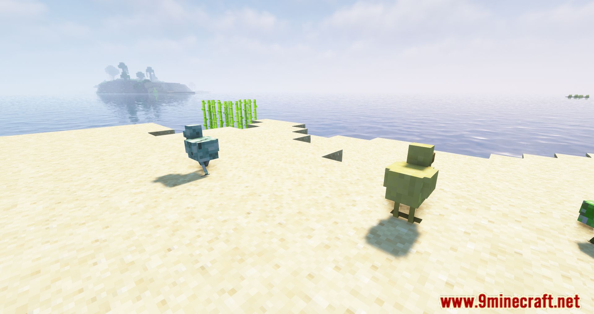 description_0 CreeperHost Presents Chickens Mod 1.19.2 - Chickens cackle less.
