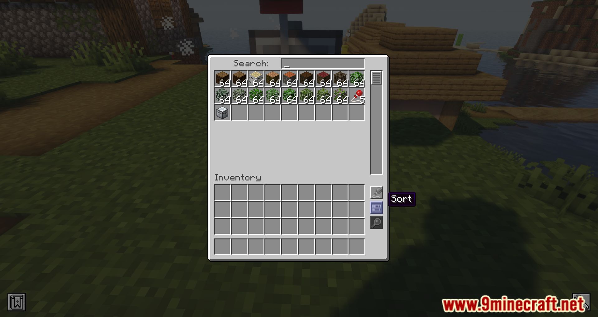 description_12 Cloud Storage Mod (1.20.1) - The era of cloud storage is coming to your world