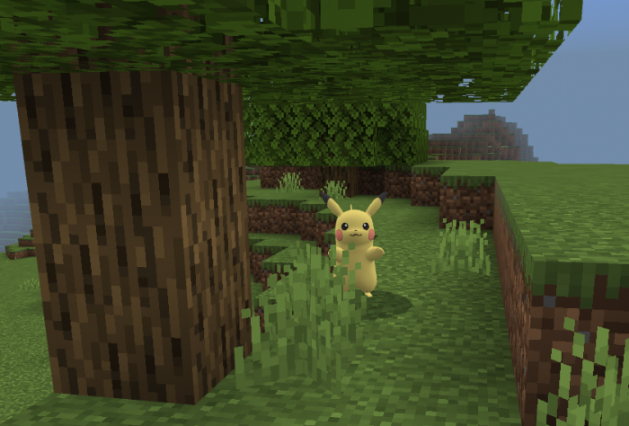 description_8 Pixelmon Bedrock Addon (1.18) - Pokemon mod para Bedrock