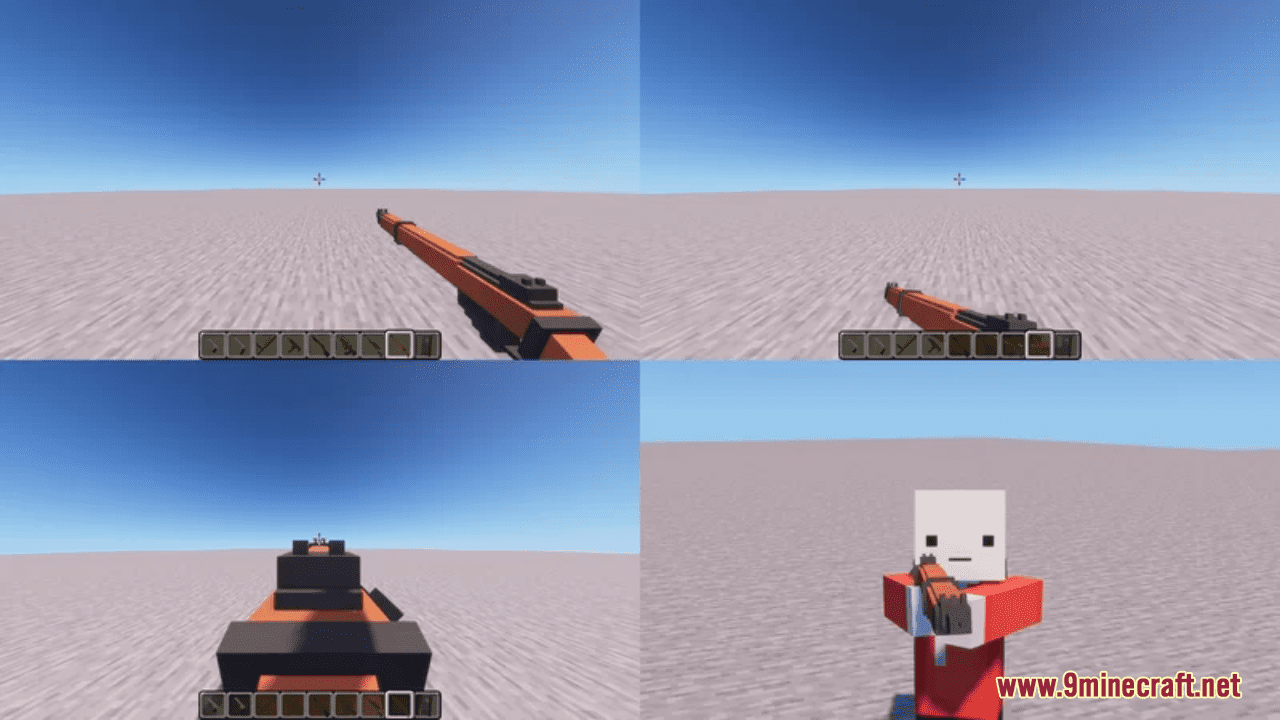 description_22 Hardt's Guns 3D Resource Pack (1.19.4, 1.19.2) - текстурный пакет
